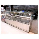 8ft Hussmann Q3 Straight-glass Service Deli Case 2017 - Remote Cooled, No Compressor