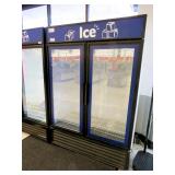 True Gdim-49nt-ld Self-contained 2-door Ice Merchandiser