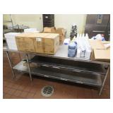 8ft X 4ft Stainless Steel Table