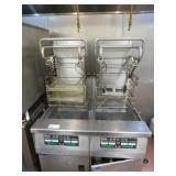 Pitco Selvrf Electric Double Auto-lift Fryer 208v/3ph