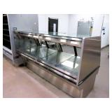 8ft Hussmann Q3-m/fv Gravity-coil Service Meat Case 2018 - Remote Cooled, No Compressor