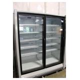 2017 Hussmann Rln-2 Remote Freezer Door Case - Sold By The Doors