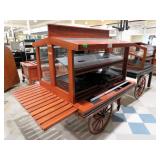 60x60 Wagon Wheel Bakery Display