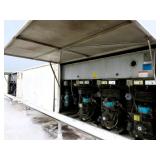 Hill Compressor Rack 7 - 18hp (3-copeland) W/2-fan Condenser