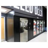 10ft X 21ft Walk-in Beer Cooler W/5 Doors, Shelving 10ft Tall - No Compressor