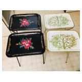 Retro TV Trays(4)/17.5x12.5