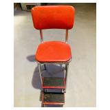 Counter Height Retro Step Stool/36"H,15"W,14"D