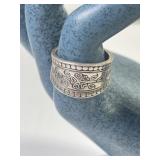 Sterling Silver Silpada Ring/Size 8.5/8g