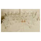 Vintage Fine Bar Glasses/Over 20 Pieces