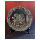 Antique Fenton Handmade Plate Antique Fenton Handmade Plate