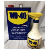 WD-40 Spray Bottle and 1 gallon Tin (some