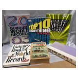 6 hard back books, mostly Guinness World Record