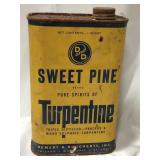 Vintage Turpentine Can