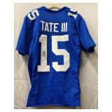 SIGNED! Golden Tate III #15, New York Giants, JSA