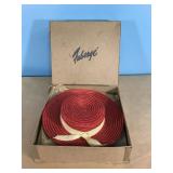 Vintage Fabergé Spring Ensemble Woodhue Red Hat