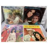 Vintage Vinyl records-Loretta Lynn & more