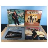 Vintage vinyl records-Ricky Skaggs, Alabama, more