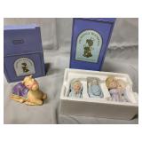 3" tall Avon heavenly bodies nativity pieces