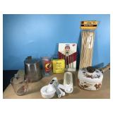 Kitchen Items!! Bamboo Skewers, Teaspoons, Anchor
