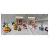 Hallmark Easter ornaments, bell, etc