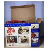 Dirt Devil Hand Vac w/ box-not tested