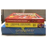 SEALED Chinese Checkers, unsealed Chinese Checkers