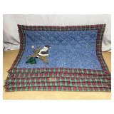 ADORABLE denim Christmas placemats