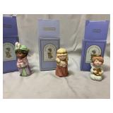 3" tall Avon heavenly bodies nativity pieces