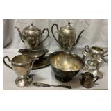 Vintage Gotham sterling on copper, Empire & more