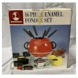 Vintage Fondue Set