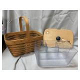 1996 Longaberger Basket chicken theme