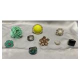 Costume jewelry rings