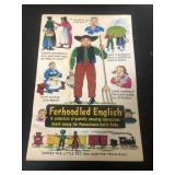 1964 "Ferhoodled English" funny book