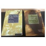 2 Jane Goodall Chimp books