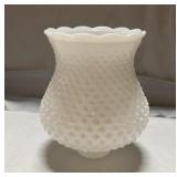 Vintage Milk Glass Hobnail Replacement Globe Lamp