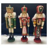 Vintage wood Christmas Nutcracker Soldiers