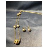 Earring Necklace Set