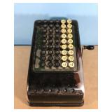 Antique Burroughs Comptometer adding machine
