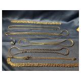 925 Italy Necklaces and ring 134.11 grams total