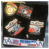 St Louis Cardinal Pin Set and Button