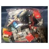 Bag of Legos rescue vehicles