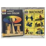 1960s "How & Why" kids books-"Light and Color" &