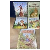 Vintage animal themed Little Golden Books