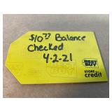 Best Buy Gift Card w/ $10.77 balance as of 4-4-21