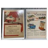Vintage Motor Oil Car magazine ads