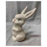 6" bunny cotton ball dispenser