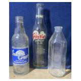 Vintage Frostie, Sun Crest & Pyrex bottles