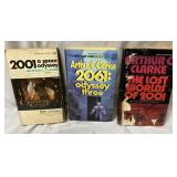Vintage Arthur C. Clarke paperback books