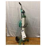 Drive Oxygen Tank Cart with Tank and Hoses