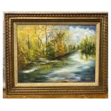 Beautiful framed painting-30x24